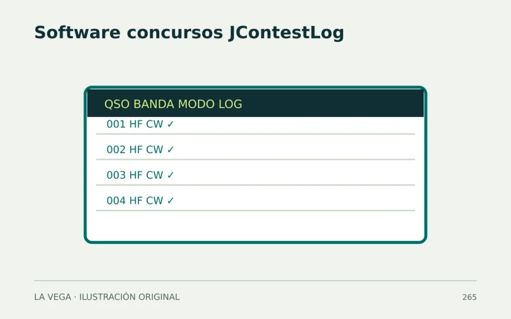 Confirmación de QSOs